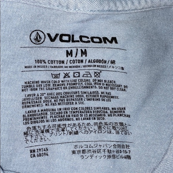 Light blue Volcom tee - Picture 3 of 3